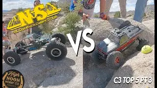 North VS South Utah RC Crawling Championship 2023 Class 3 Top Five! [Part 3/4, Scale VS Flat Rail!]