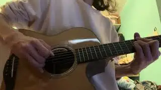 Furch Gc-cr German acoustic guitar setup + lr Baggs athem installation sound test