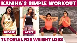 Simple And Effective Workouts For Weight Loss | Actress Kaniha Workout | IBC Mangai