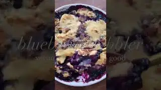 Blueberry Cobbler | 30 Minute Recipe | #glutenfreerecipes  #veganrecipes #easyrecipe