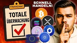EU zwingt Krypto B&ouml;rsen zur Totalen &Uuml;berwachung! Neues DAC8 Gesetz best&auml;tigt!