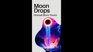 Moon Drops Ethereal Moon Visuals