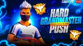 Telugu live stream - Pandu Free Fire - Grand Master lobby Rank Push