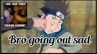 The time NARUTO beat the BREAKS off of KONOHAMARU the 3rd Hokage was PISSED in the afterlife 