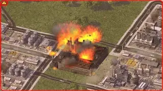 SimCity 4: Deluxe [PC] | Rush Hour Tutorial Map: Disaster Destroying ||
