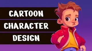Character Design. Vector. Speedpaint