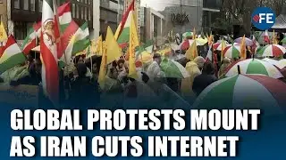 Iran Unrest Draws International Attention as Brussels Rally Demands Action
