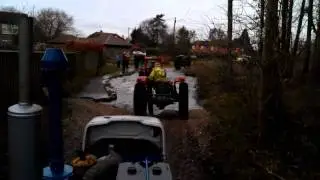 New Years day tractor road run 2012