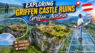 Griffen Castle Ruins Tour | Medieval Castle in Austria | 4K DJI Drone Footage