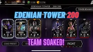 Edenian Tower 200 | Almost oneshotted it..! | MK Mobile