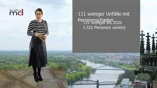 Polizeiliche Unfallstatistik 2021 der Polizeiinspektion Magdeburg
