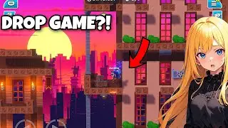 DROP GAME in NEXUS STATION | NEW GAME MODE | World Building