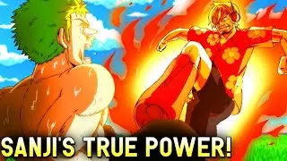 SANJI FINALLY PROVES HE'S BETTER THAN ZORO! Anti-Admiral Powers REVEALED! - One Piece Chapter 1107