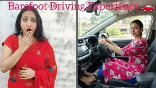 I Tried Barefoot Driving for the First Time! 😱 + Homemade Momos Party 🥟