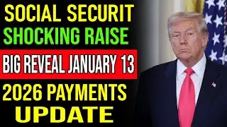Big Reveal on January 13 — Shocking 2026 Social Security Raise Details