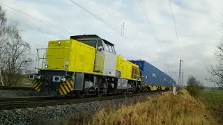275 119-6 (G 1206) mit Containerzug zum BSH-Werk Nauen