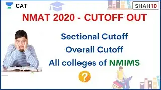 NMAT 2020 | CutOffs Out | NMIMS Admission 2021-23 | Complete Analysis | Ronak Shah