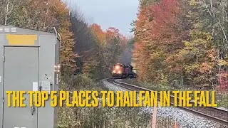 The Top 5 Places to Railfan in the Fall