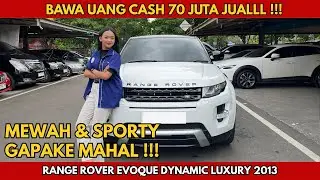 MOBIL SPORTY 70 JUTA BAWA PULANG !!! REVIEW RANGE ROVER EVOQUE 2013 !!! MOBIL BEKAS KING GALLERY