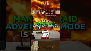 MANSION RAID ADVERSARY MODE IS OUT NOW IN GTA ONLINE!!