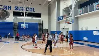Liberty vs Hillcrest Freshman Basketball Game Second Half 