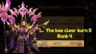 The Bae clear turn 2 &ndash; Cỗ xe tăng vẫn clear mượt m&agrave; ( Summoners war Rta ) Tyeo