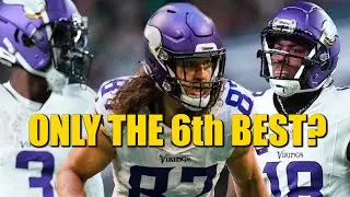 PFF Ranks the Vikings Receiving Corps 6th Best in the NFL, Behind the Lions