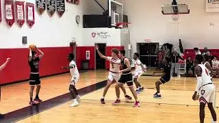Dade Christian @ Sagemont High School - first half on 2/17/25 in Weston, FL