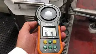 LED Batten providing 1500 lux in Factory inspection area
