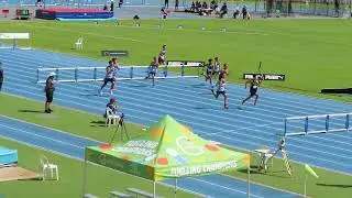200m Hurdles U15 Men Final, 2025 Australian Athletic Championships, Perth 7/04/2025