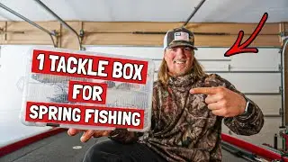 ONE Tackle Box for Spring Bass Fishing 2021?? BEST BASS FISHING LURES