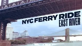 NYC East River Ferry Ride in 2020!! | New York Queens to Brooklyn (Dumbo)