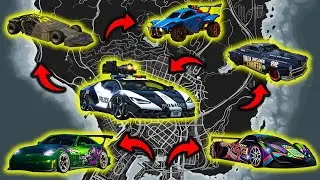 GTA 5 - All New Story Mode Rare Cars Locations 2025 (PS5, PS4, XBOX & PC)