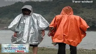 1pc Emergency Rain Poncho Survival Gear Equipment Waterproof Camping Outdoor eBay