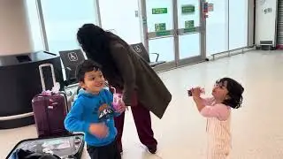 FINALLY REACHED DESTINATIN | Part 2 | Trvelling with 3 kids | Life of Sana & Hussain