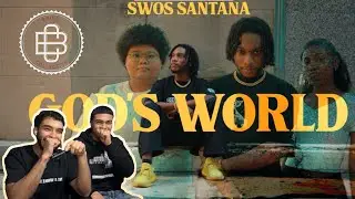 DOES GOD BLESS CHRISTIAN RAP...? ( sw&otilde;s santana - God's World) REACTION