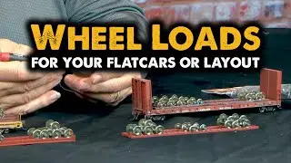 All-New Wheel Racks and Wheelset Loads for your Flatcars or Layout