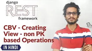 18. CBV | Non PK based Operations | Django Rest Framework