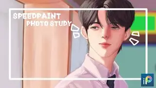 PHOTO STUDY [SPEED PAINT VIDEO] //with Ibis paint X//