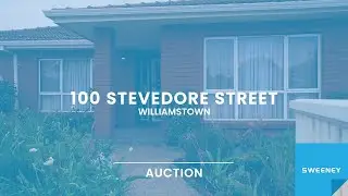 100 Stevedore Street, Williamstown - Property Auction Video - Sweeney Estate Agents