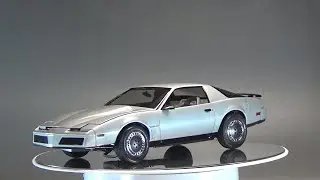Scale Car Plastic Model MONOGRAM 1/24 '82 Trans Am Unboxing Fullbuild Step By Step