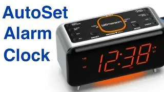 Emerson SmartSet Alarm Clock AutoSet not atomic Review by Skywind007