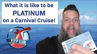 What it's like to cruise on Carnival as a PLATINUM VIFP member. The perks will blow you away!