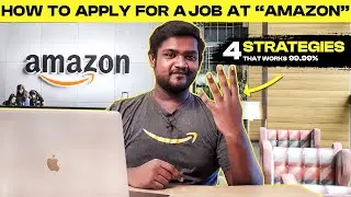 How to apply for a job at Amazon | Tamil | Barath Kumar Senthil