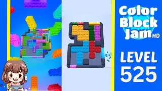 Color Block Jam Level 525 Solution Walkthrough