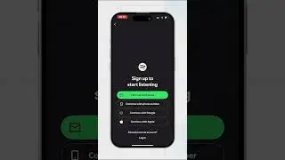 Creating Spotify account without phone number - fast way with SMSFAST