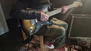 Fender 2011 Road Worn Player Stratocaster with Kinman Woodstock boutique pickups.