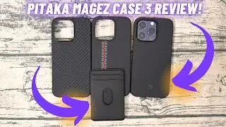 Pitaka MagEZ Case 3 + MagEZ Card Sleeve REVIEW! // THINNEST Aramid Fiber Cases?