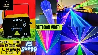 SBL 3w RGB OUTDOOR LASER Light price disco DJ Light price dj setup DJ LIGHTS