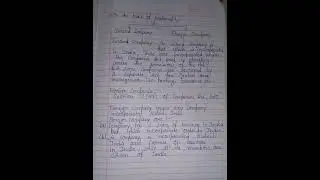Difference between inland company and foreign company